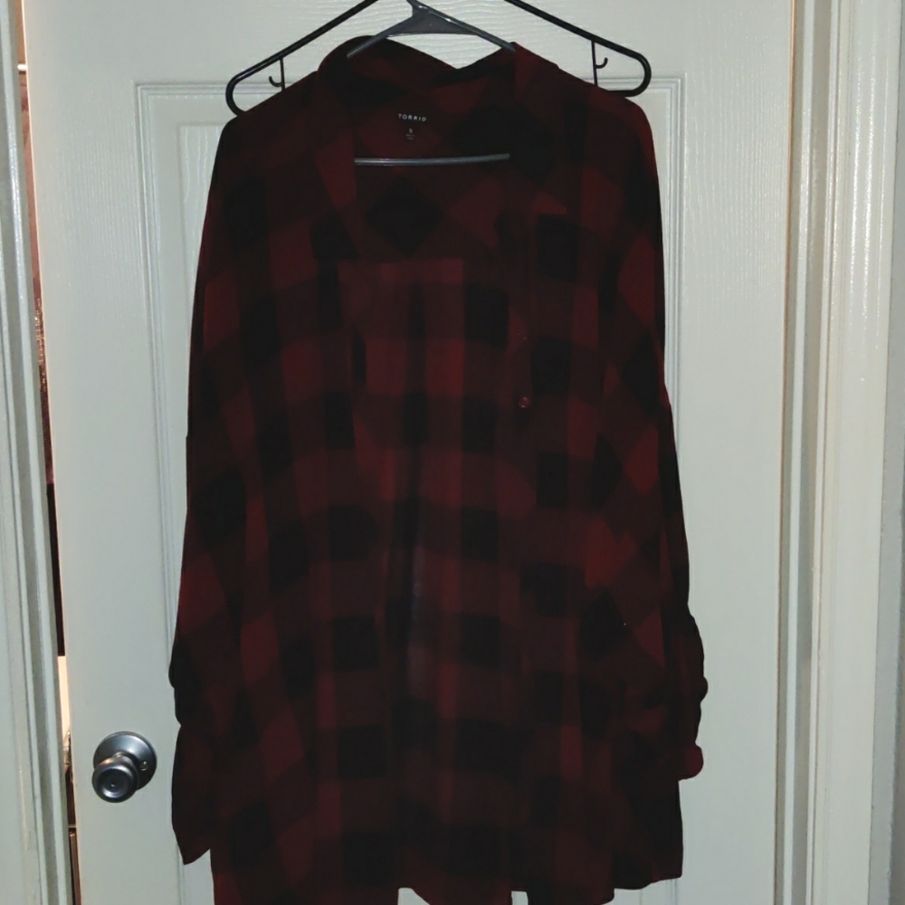 Torrid Button Up Top